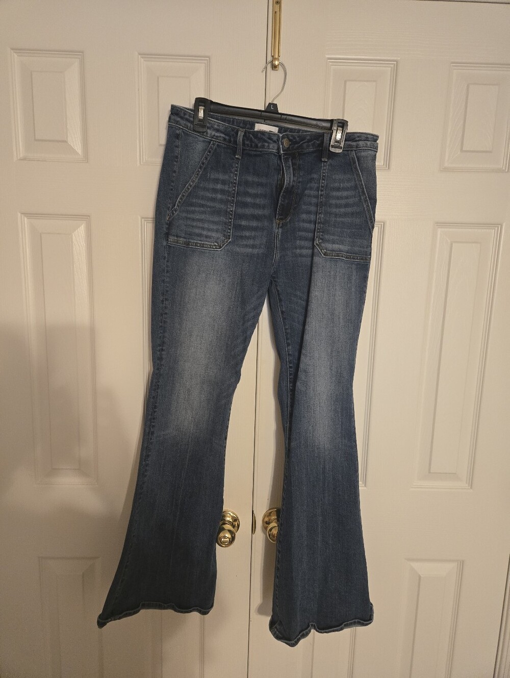 Driftwood Farrah Women's Blue Flared Jeans